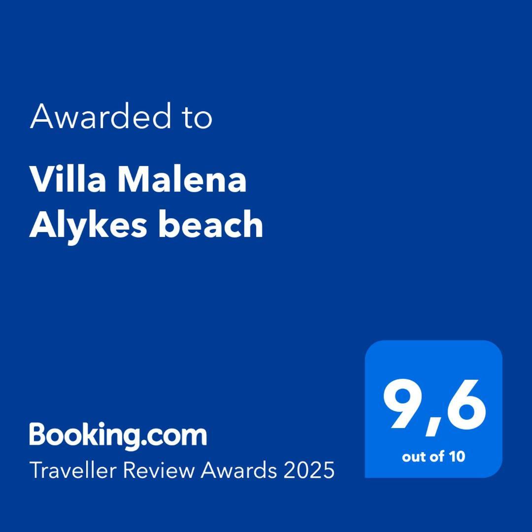 Villa Malena Alykes Beach Volos Eksteriør billede